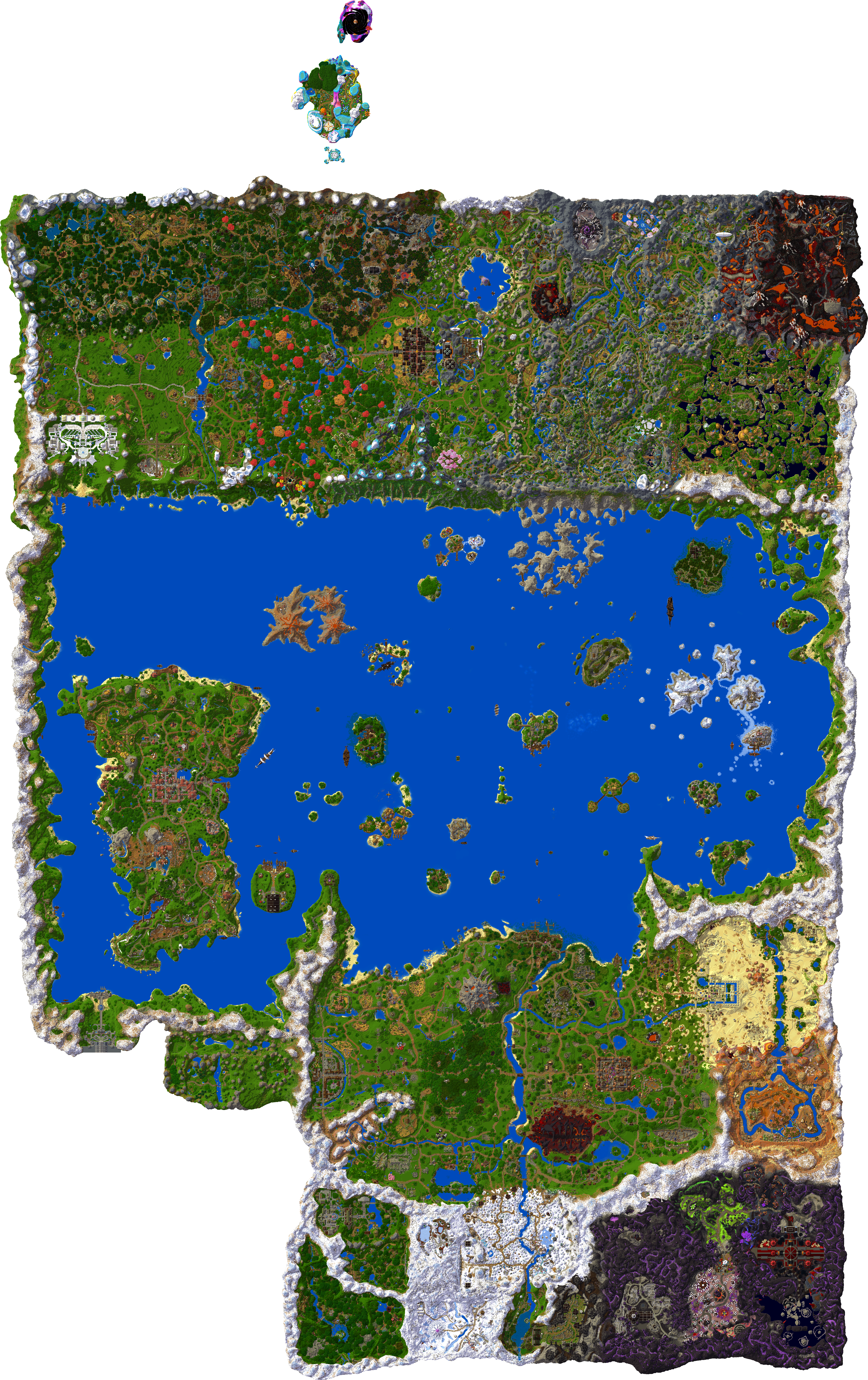 Wynncraft Map